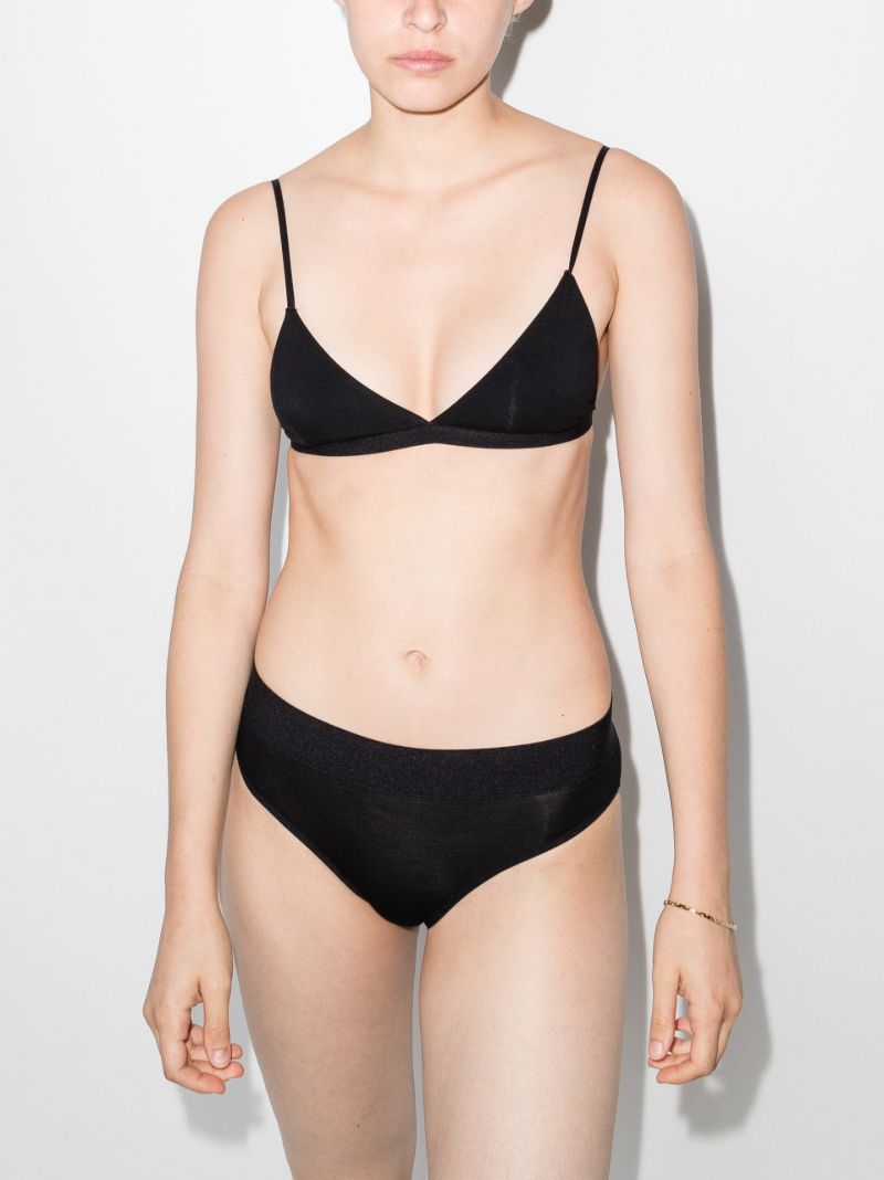 Black Bell High-waisted Briefs