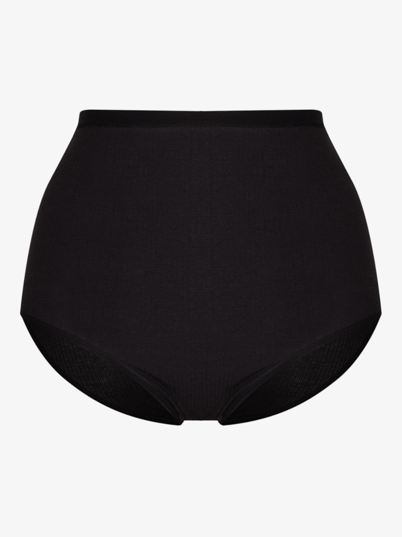 Black Bell High-waisted Briefs