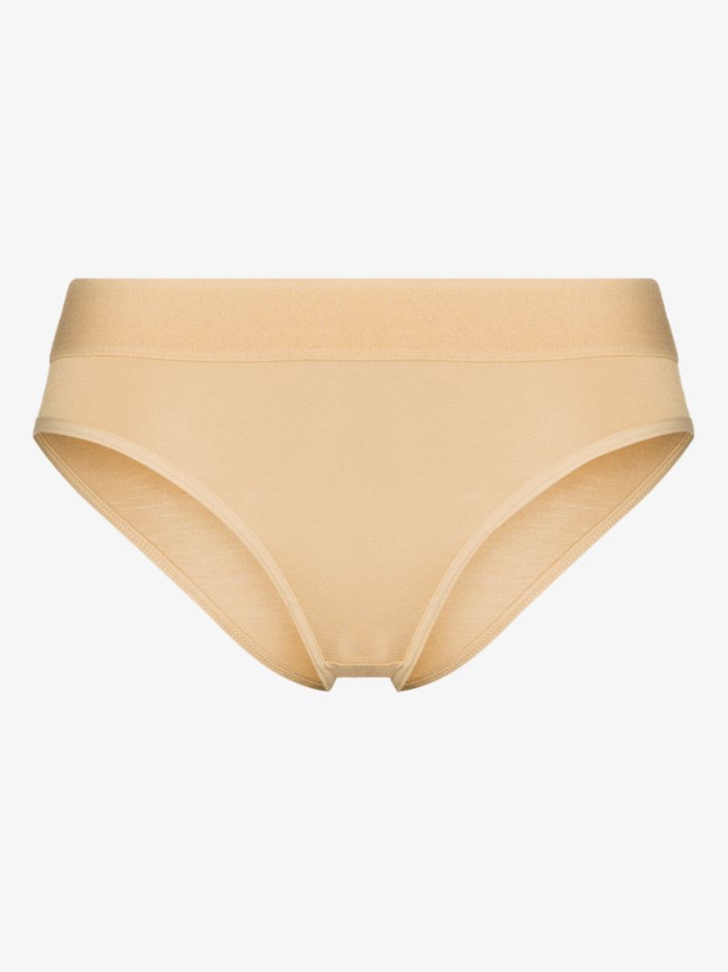 Beige Bell High Waist Briefs