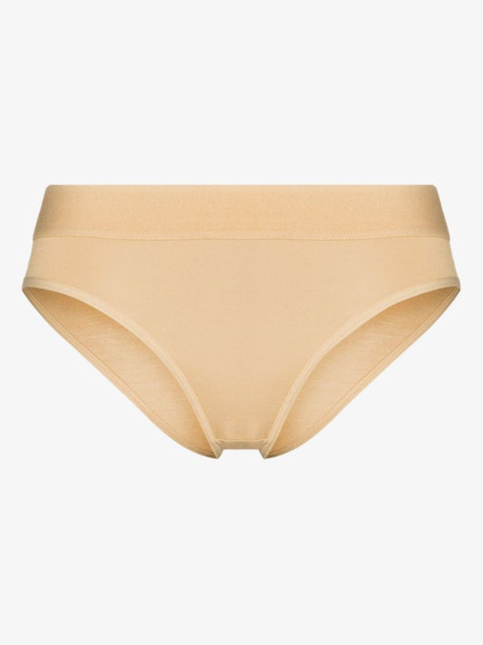 Beige Bell High Waist Briefs