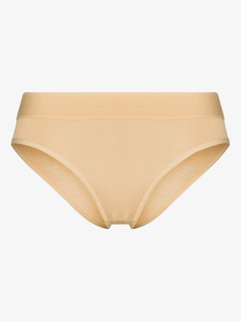 Beige Bell High Waist Briefs