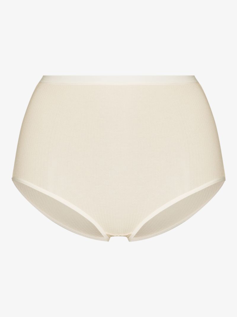 Neutral Bell High-waist Briefs