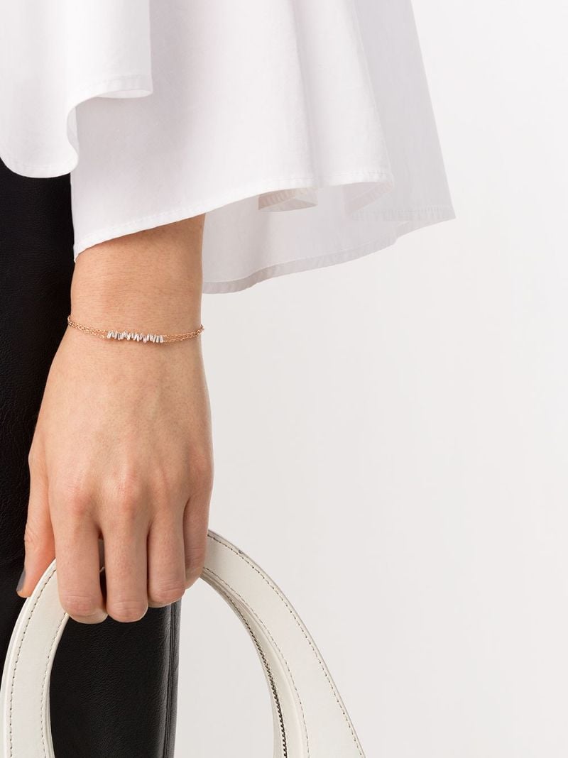18k Rose Gold Classic Diamond Bracelet