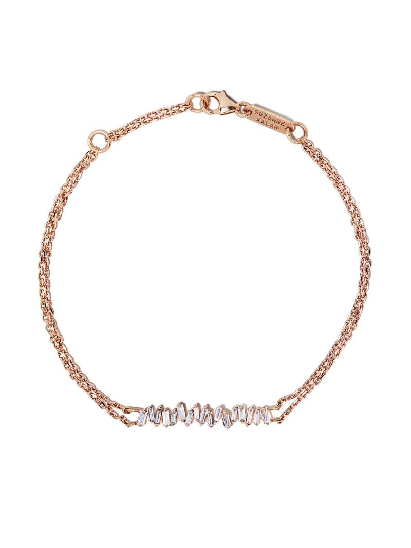18k Rose Gold Classic Diamond Bracelet