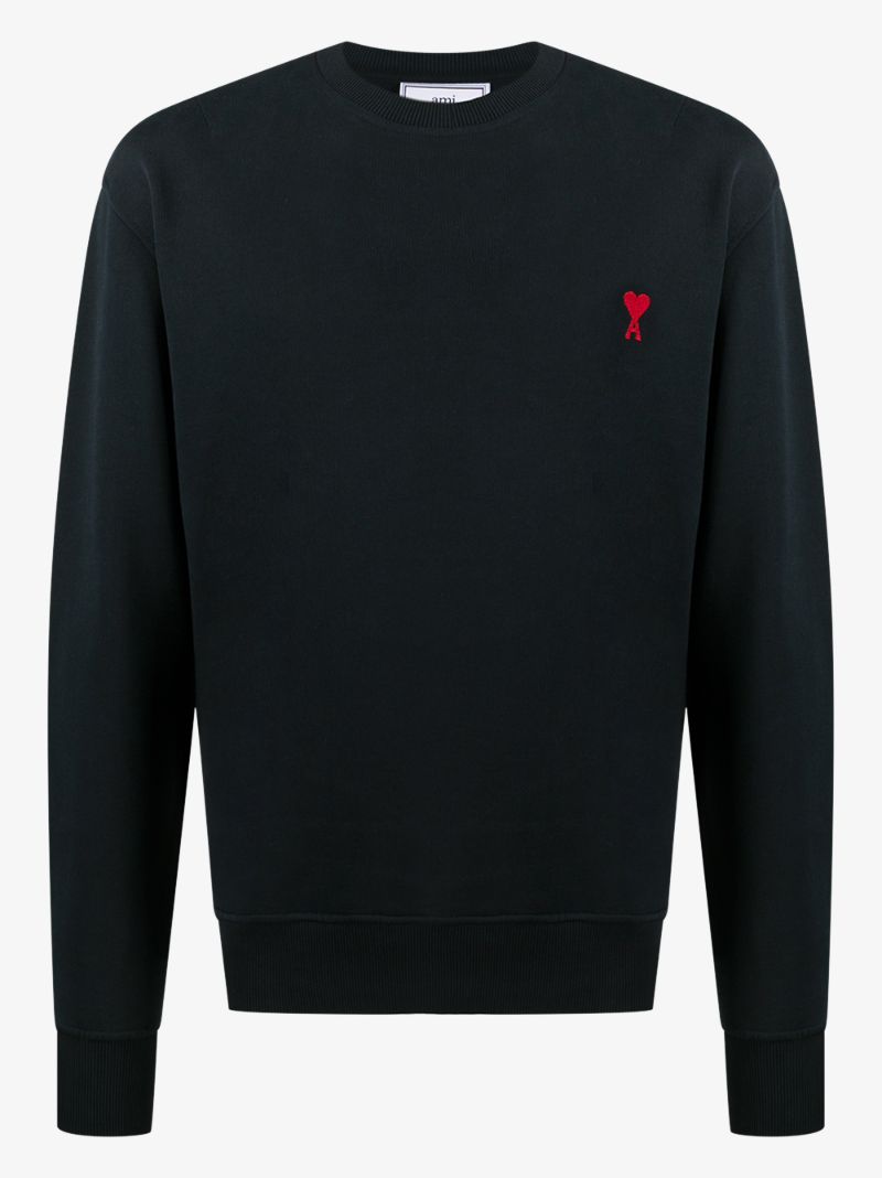 Black Ami De CÃ_x0085_â_x0080__x009c_ur Organic Cotton Sweatshirt