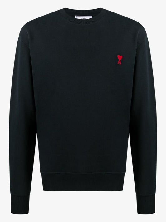 Black Ami De CÃ_x0085_â_x0080__x009c_ur Organic Cotton Sweatshirt