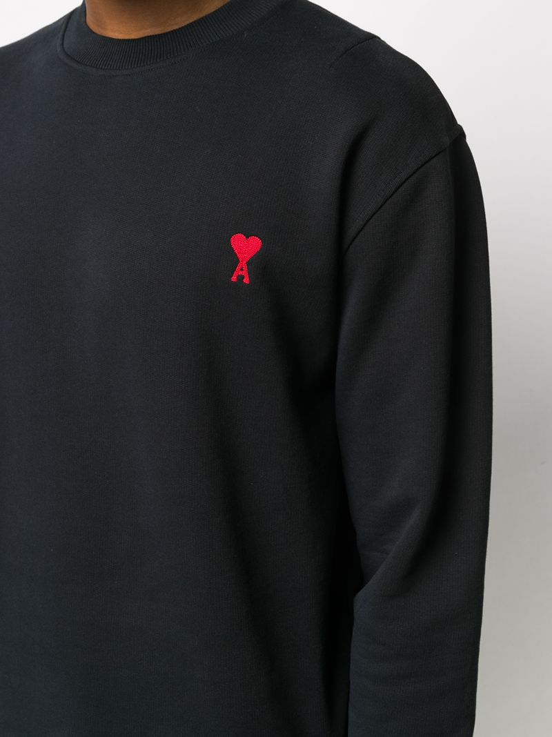 Black Ami De CÃ_x0085_â_x0080__x009c_ur Organic Cotton Sweatshirt