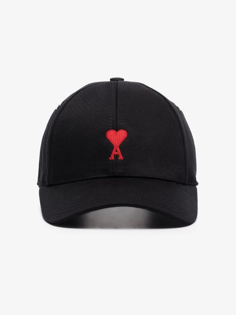Black Classic Ami De Coeur Baseball Cap