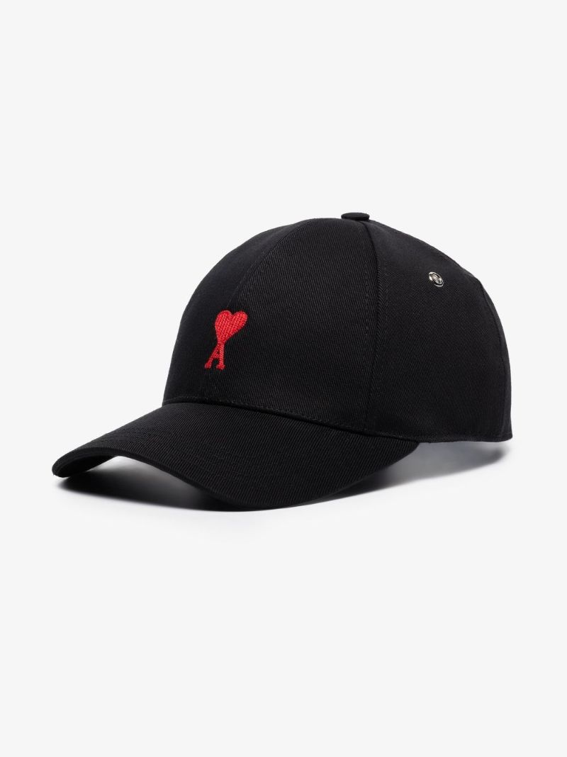 Black Classic Ami De Coeur Baseball Cap