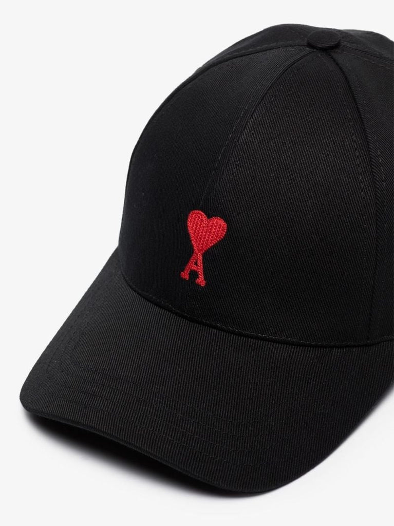 Black Classic Ami De Coeur Baseball Cap