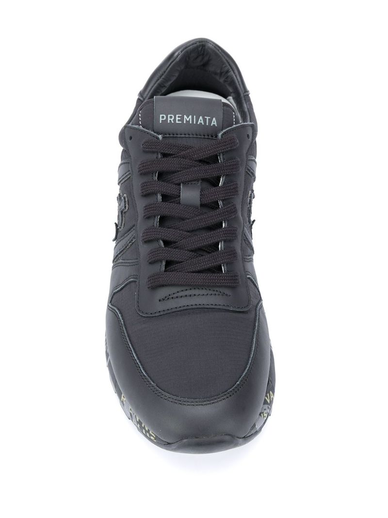 Black Eric Low Top Sneakers
