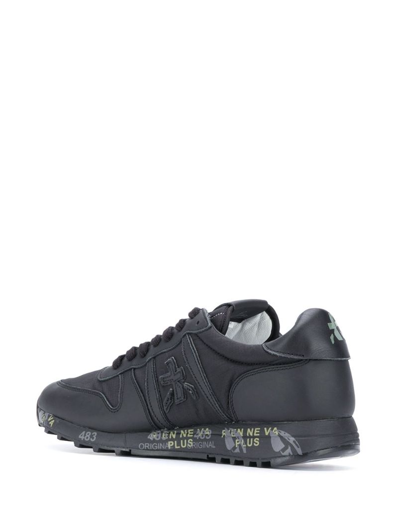 Black Eric Low Top Sneakers