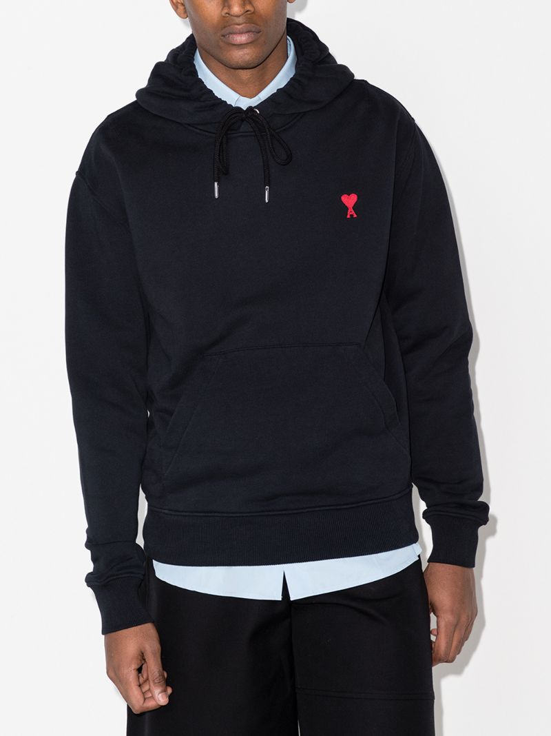 Black Ami De CÃ_x0085_â_x0080__x009c_ur Organic Cotton Hoodie