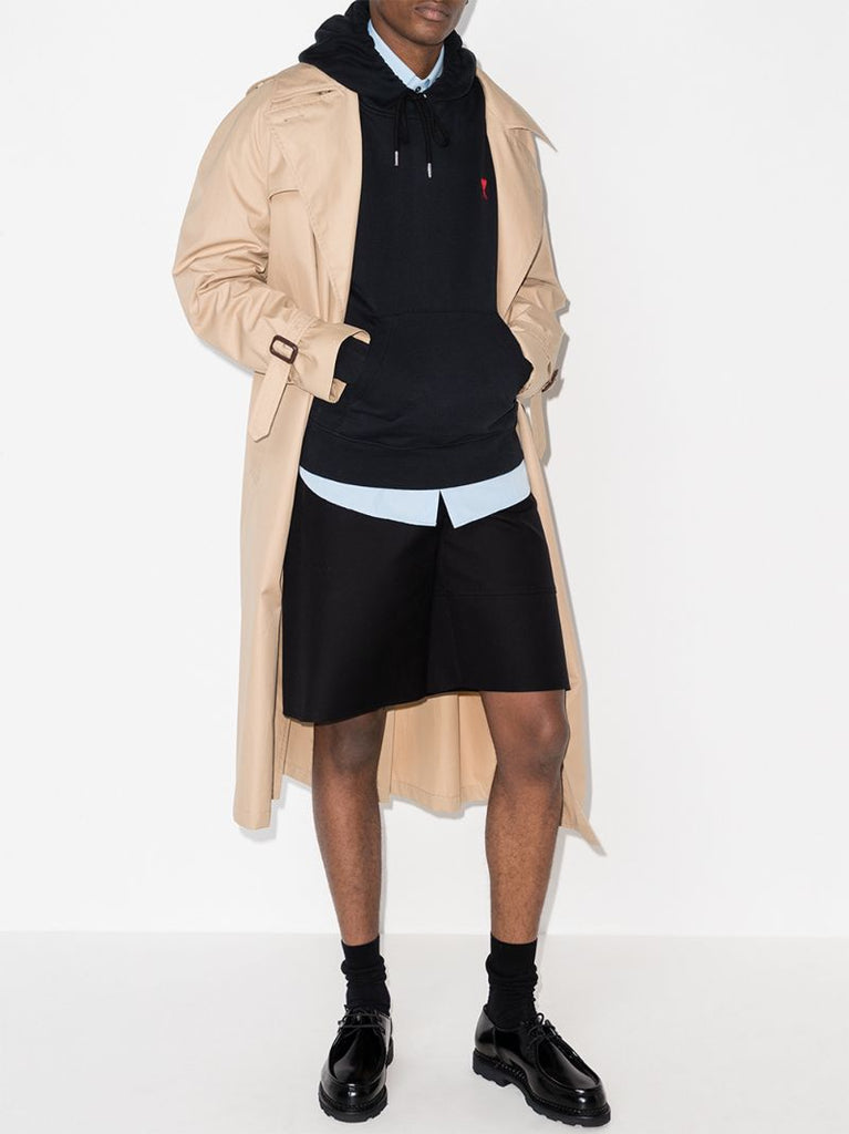 Black Ami De CÃ_x0085_â_x0080__x009c_ur Organic Cotton Hoodie