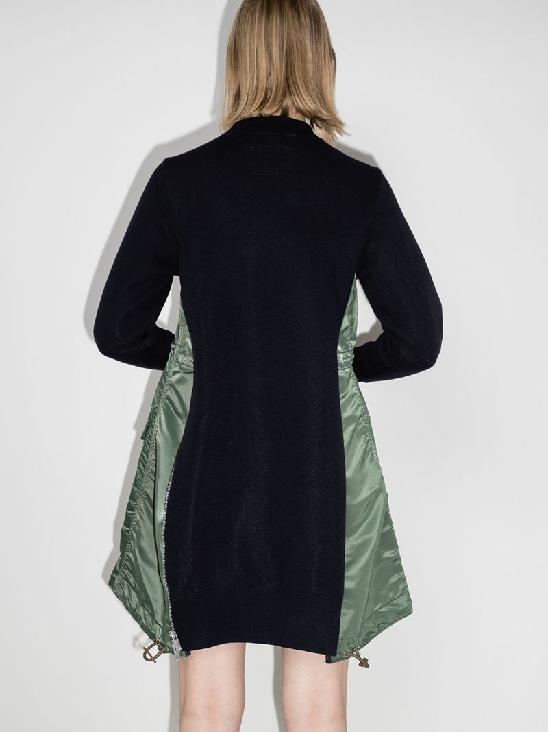 Panelled Mini Dress
