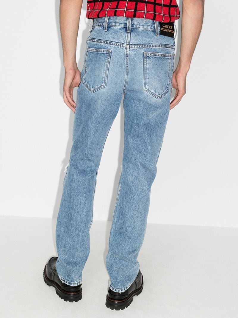 Distressed Loose Jeans