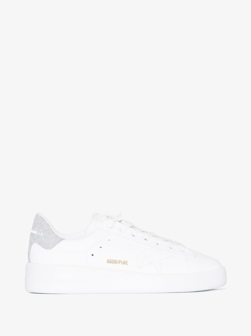 White Purestar Glitter Sneakers