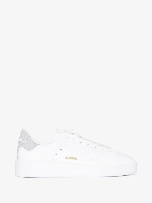White Purestar Glitter Sneakers