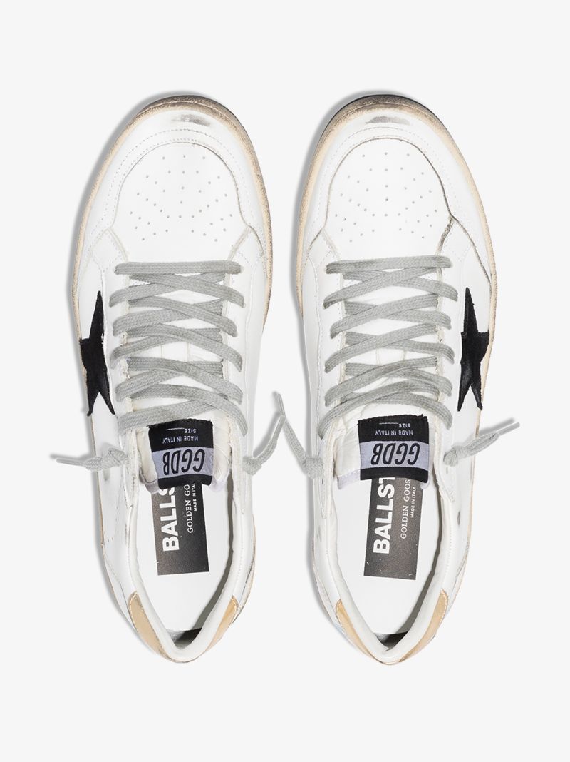 White Ball Star Sneakers