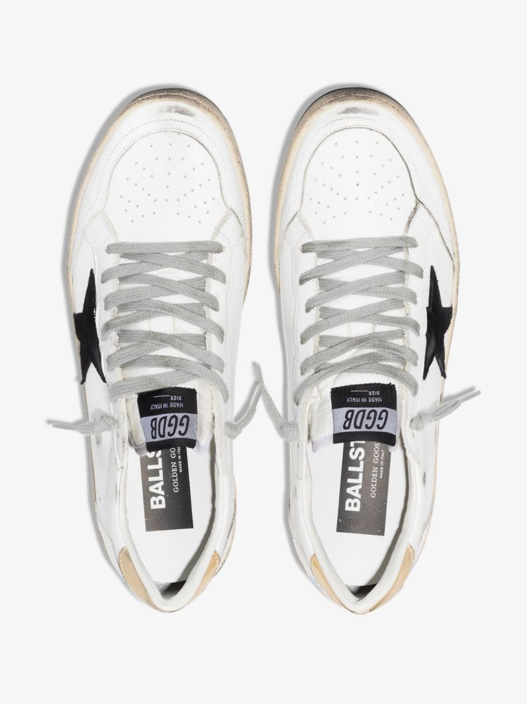 White Ball Star Sneakers