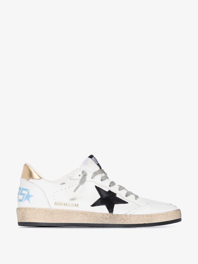 White Ball Star Sneakers