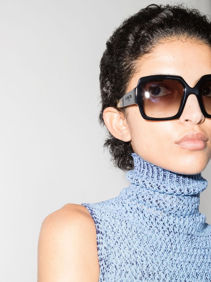 Black Square Frame Sunglasses