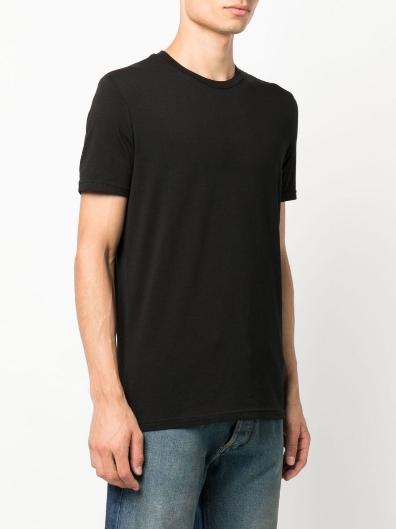 Black Logo Twin Pack Cotton T-shirts