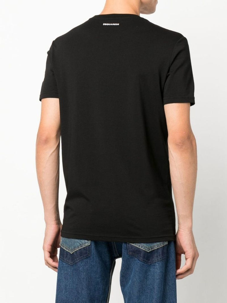 Black Logo Twin Pack Cotton T-shirts