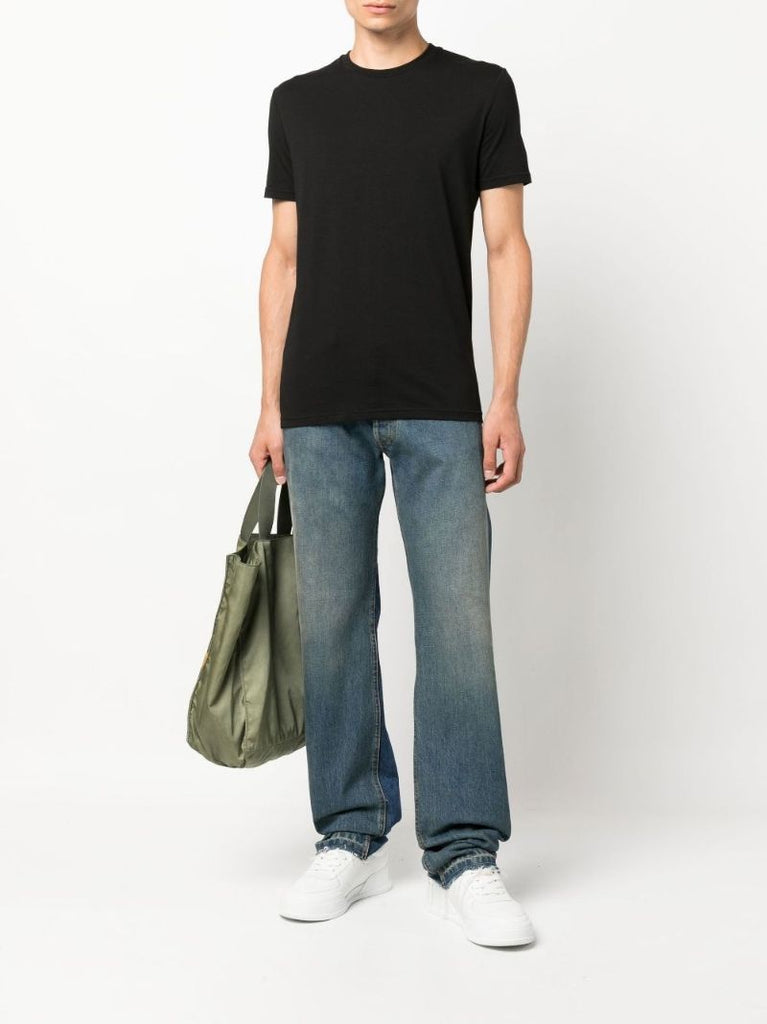 Black Logo Twin Pack Cotton T-shirts