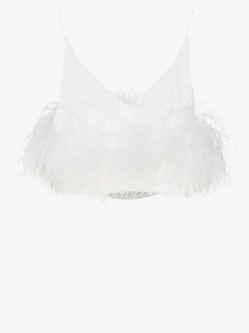 Poppy Feather Camisole