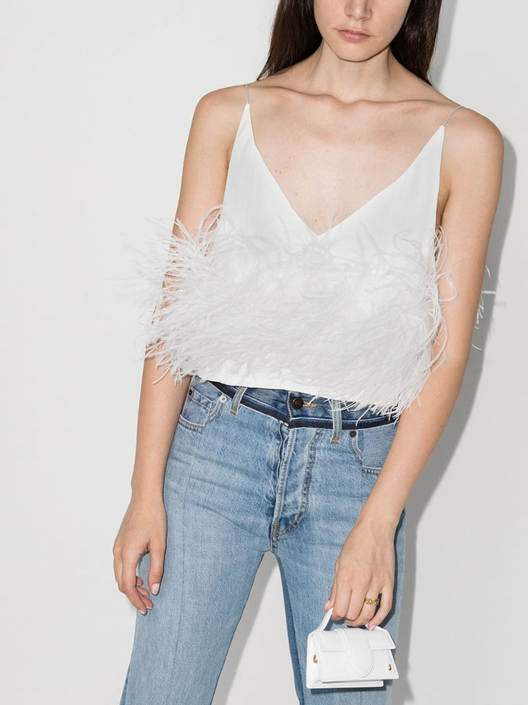 Poppy Feather Camisole