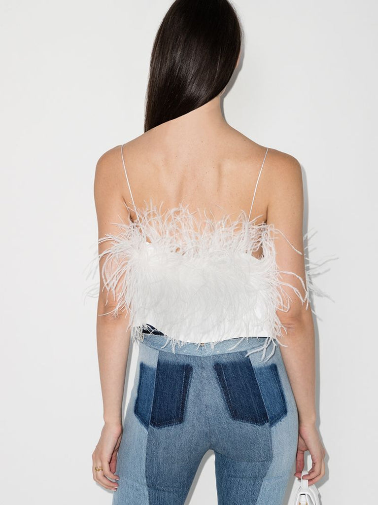 Poppy Feather Camisole