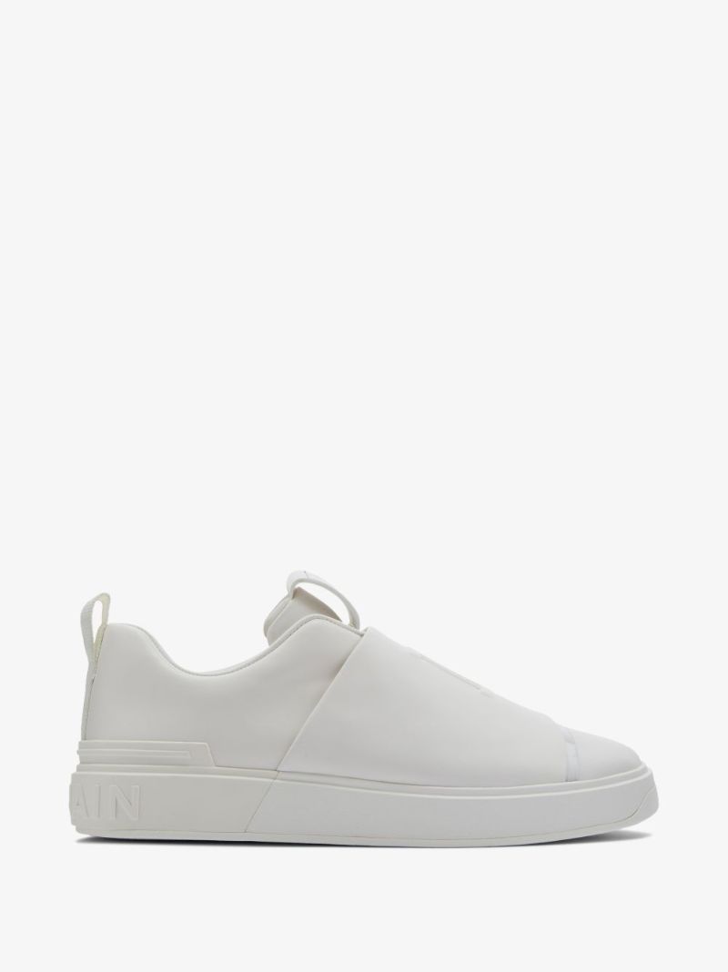 White B-court Easy Leather Sneakers