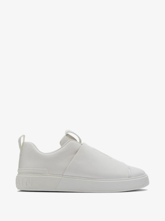 White B-court Easy Leather Sneakers