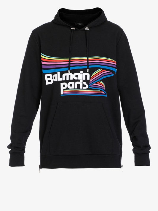 Paris Rainbow Logo Hoodie