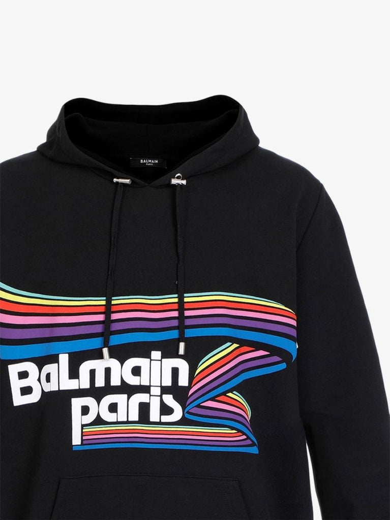 Paris Rainbow Logo Hoodie