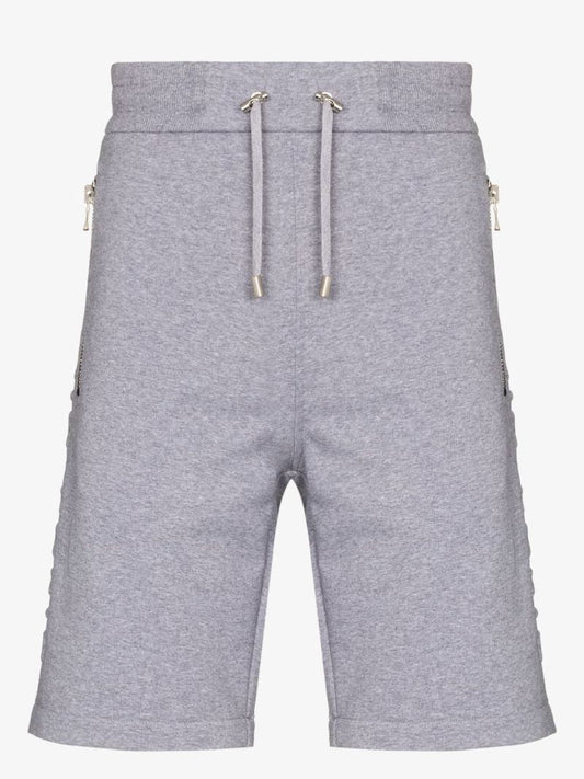 Embossed Track Shorts