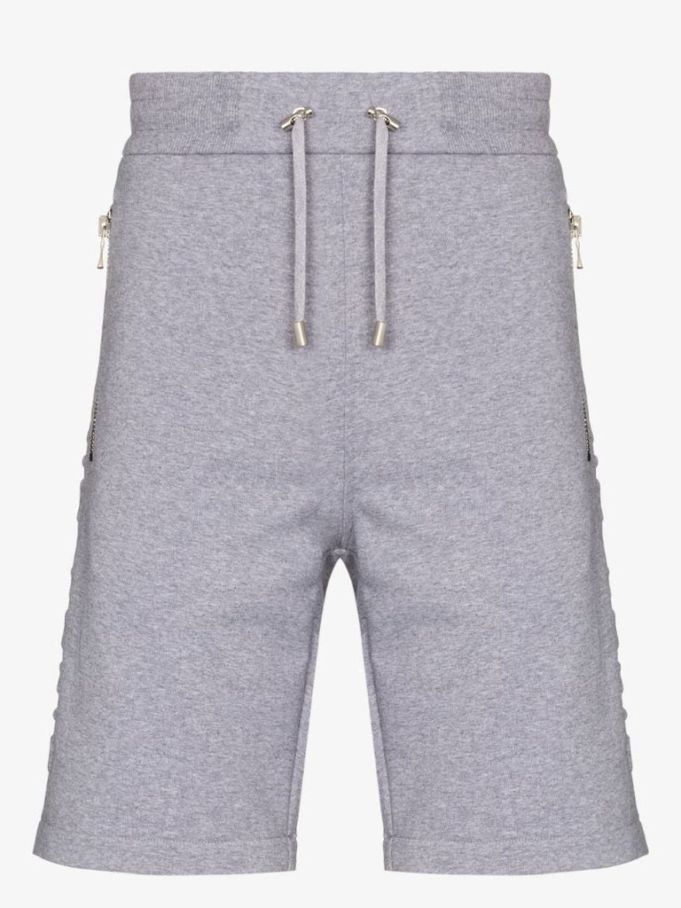 Embossed Track Shorts