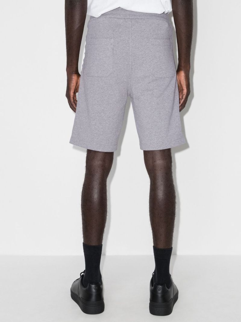 Embossed Track Shorts