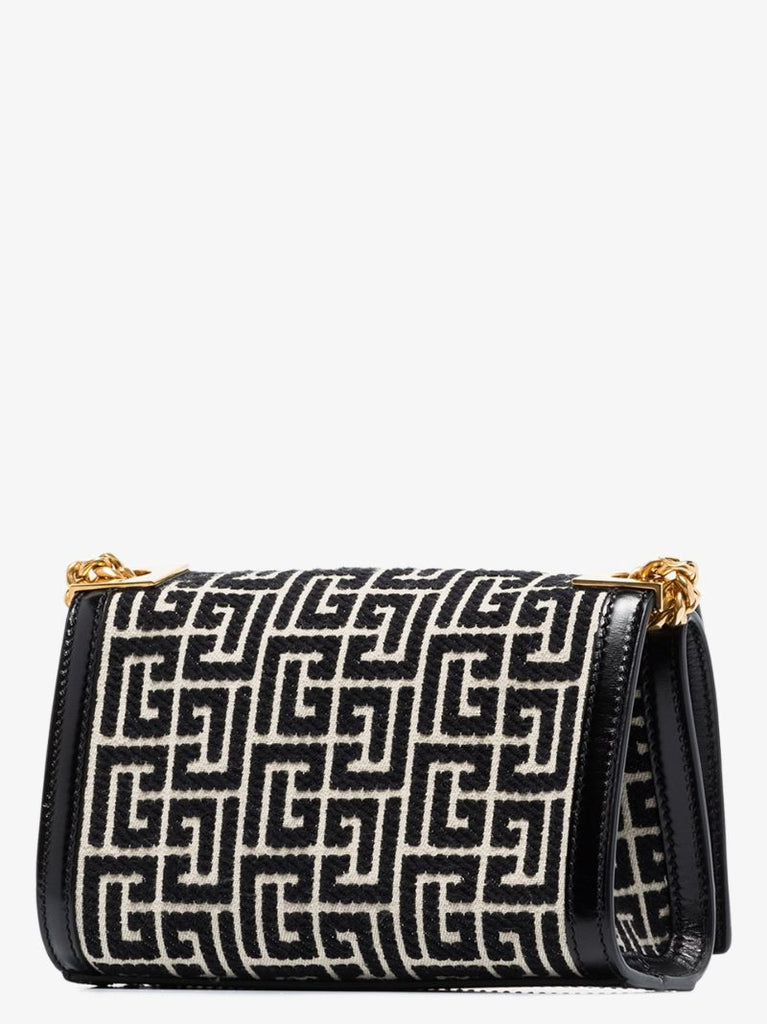 Black 1945 Monogram Jacquard Shoulder Bag