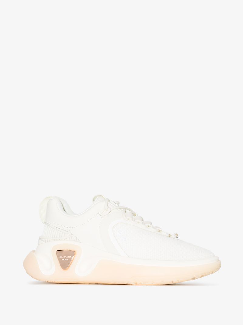 White B-runner Chunky Sneakers