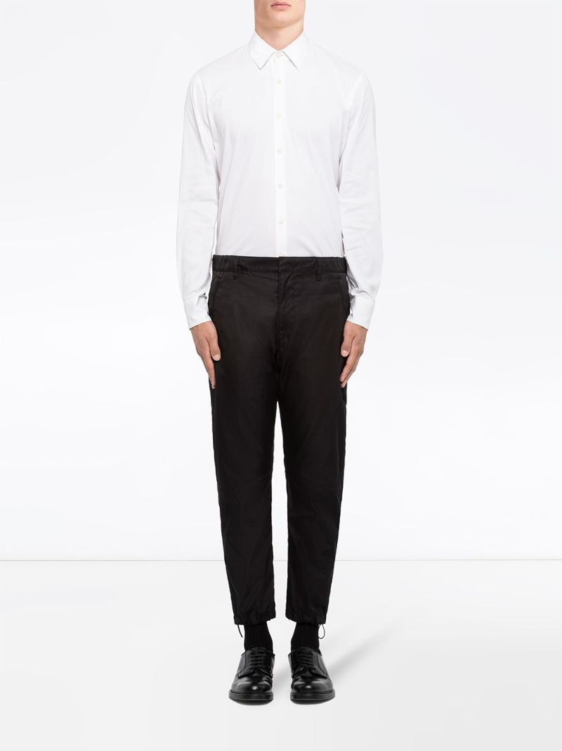 Black Tapered Trousers