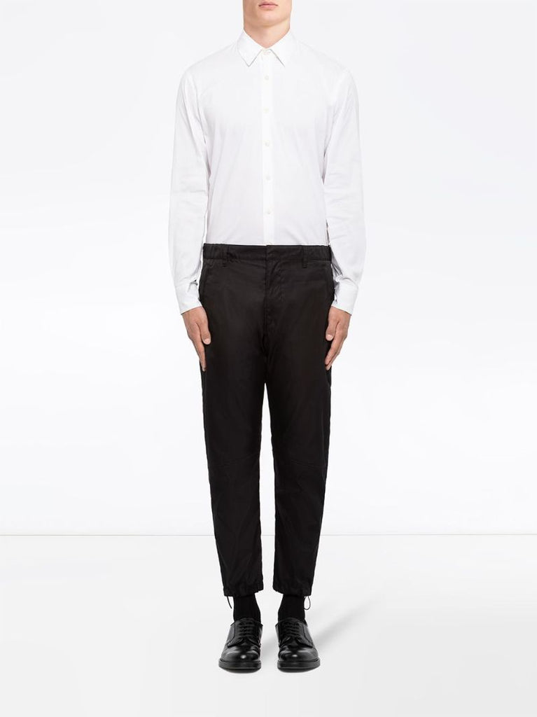 Black Tapered Trousers