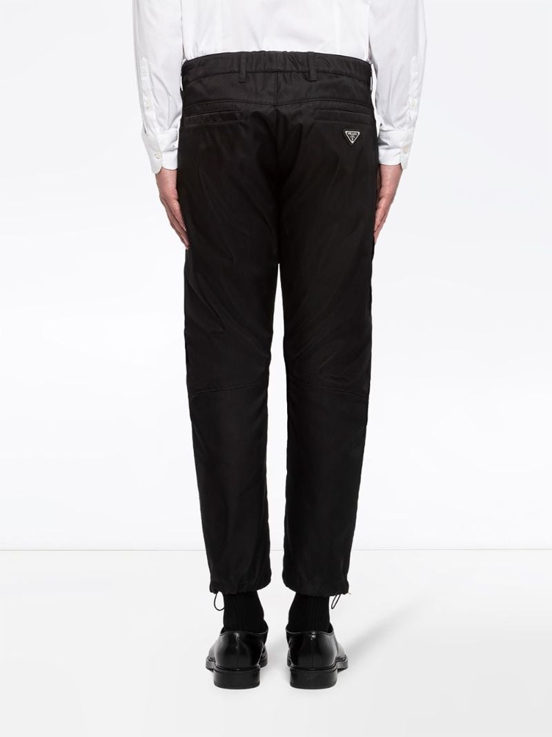 Black Tapered Trousers