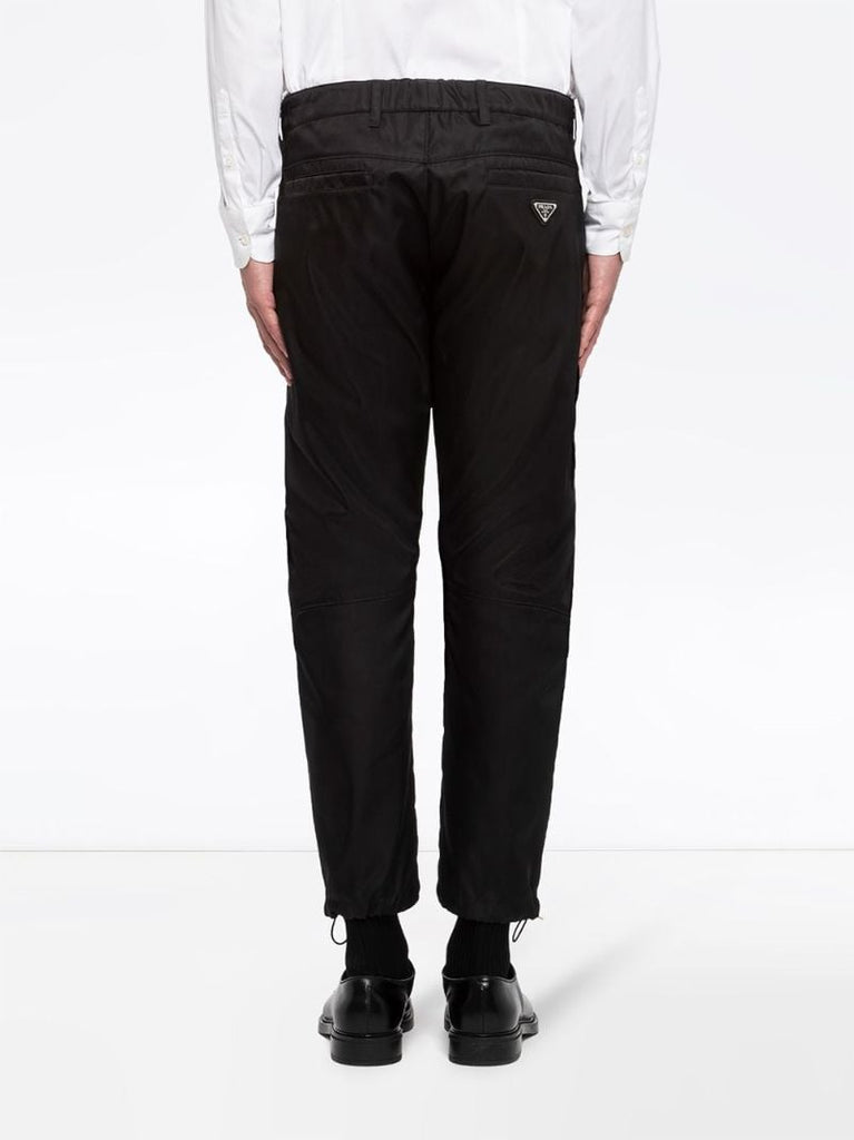 Black Tapered Trousers