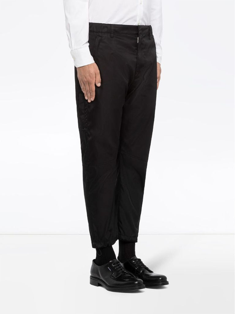 Black Tapered Trousers