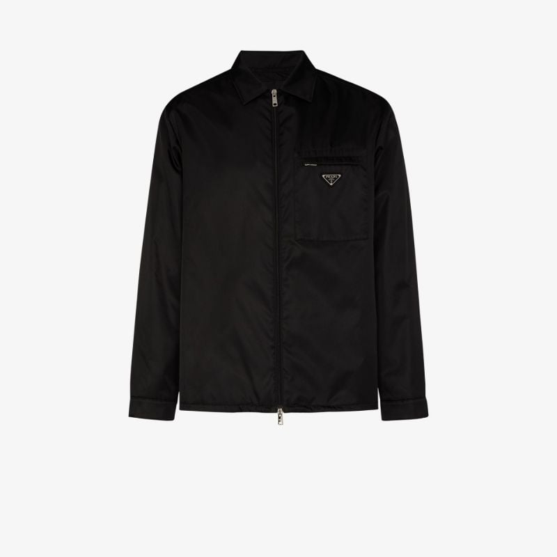 Zip-up Shirt Jacket