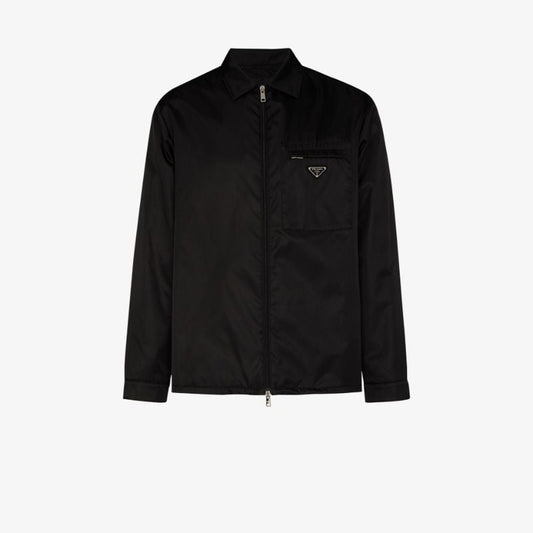 Zip-up Shirt Jacket