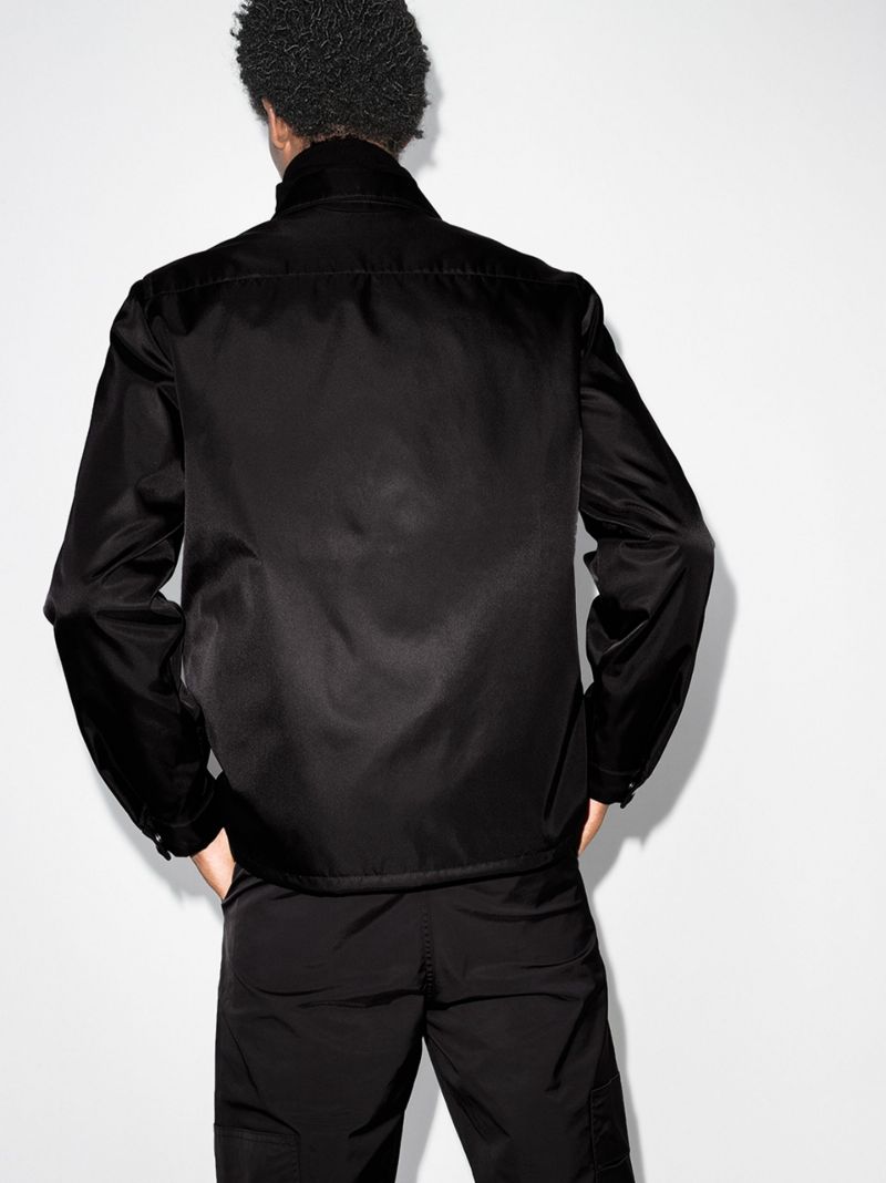 Zip-up Shirt Jacket