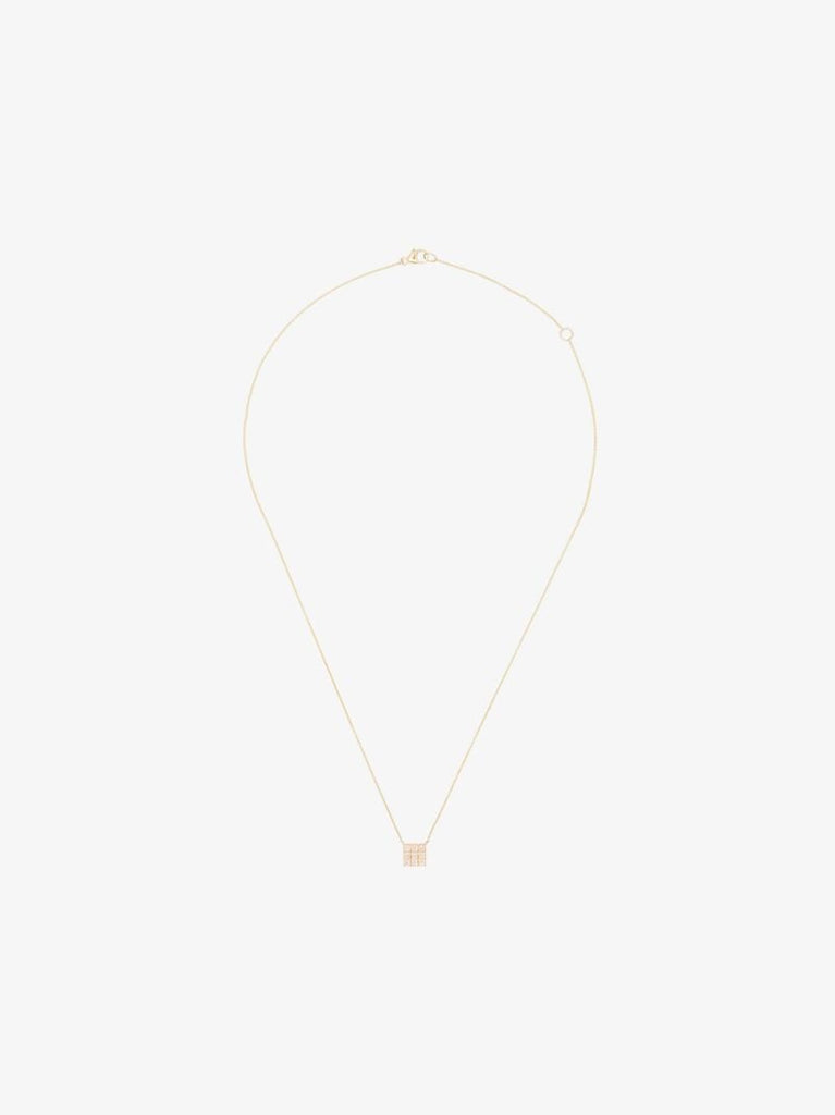 14k Yellow Gold Millie Diamond Necklace
